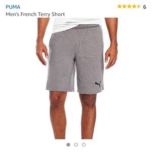 EUC Puma Men’s French Terry Medium Shorts